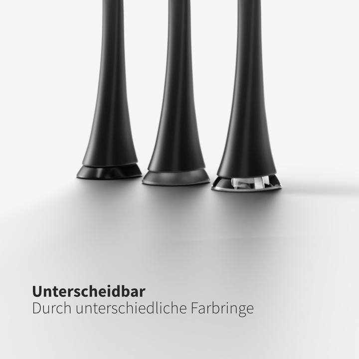 Produktbild Zahnheld Bürstenkopf Pro X-Clean 9x Schwarz (9 x)