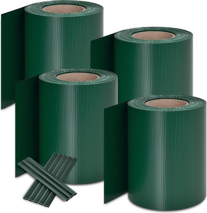 Actual product image Juskys PVC privacy strips fence screen set (400 cm)