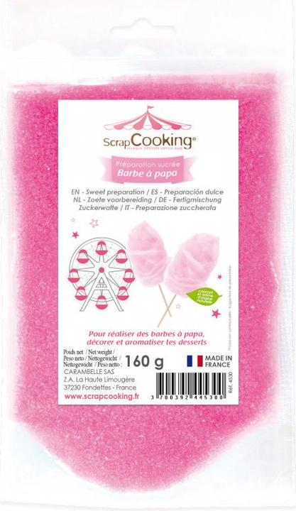 Image du produit ScrapCooking Mélange prêt à l'emploi Barbe à papa (160 g)
