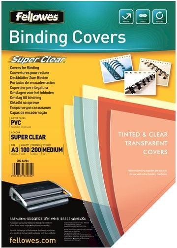 Produktbild Fellowes PVC Deckblätter (A3, 200 Mikron)