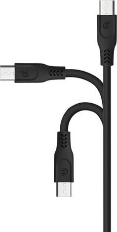 Produktbild Somostel SMS-BT01 USB Kabel 1 2 m USB C Micro-USB A Schwarz (2 m)