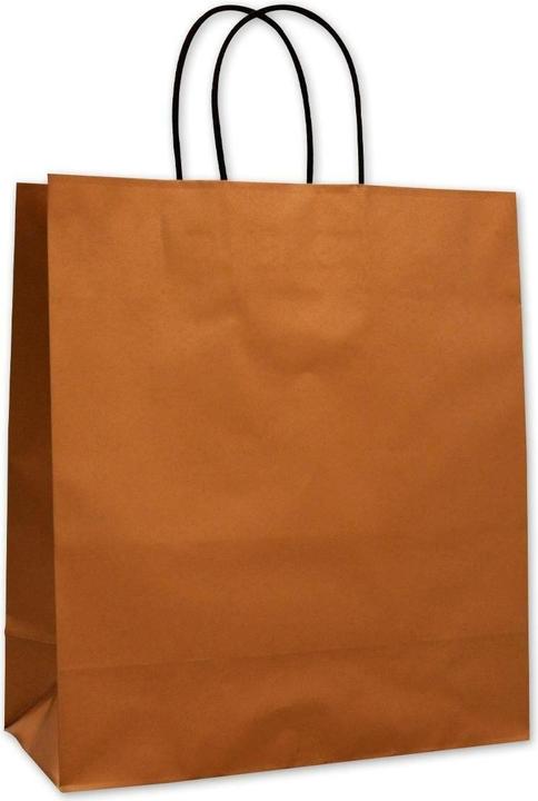 Produktbild Elco Tragetasche Braun|Gold 220x100x270mm (25x)