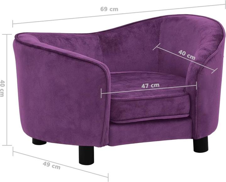 Produktbild vidaXL Hundesofa (Katze, Hund)