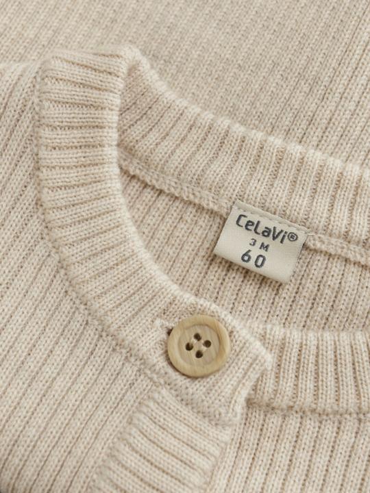 Actual product image CeLaVi Baby cardigan made from merino wool (50)