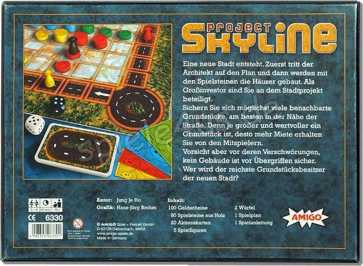 Produktbild Amigo Project Skyline (Deutsch, 2 - 4 Spieler)
