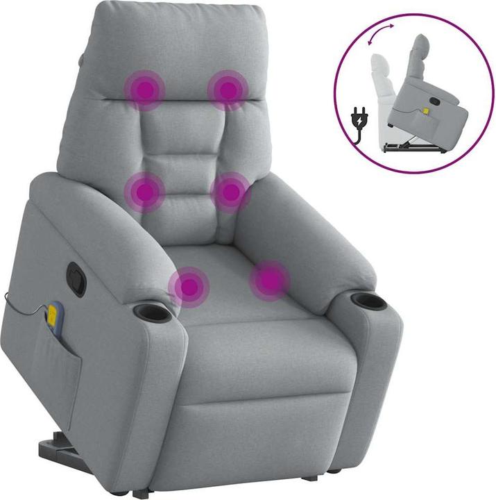 Image du produit vidaXL Massagesessel mit Aufstehhilfe