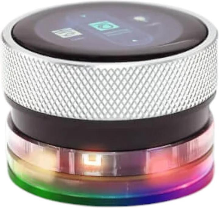 Actual product image Elecrow CrowPanel ESP32-S3 Intelligenter Drehknopf mit 1.28 Zoll IPS Touchscreen