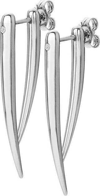 Actual product image Hot Diamonds Original silver earrings with diamonds Reflect DE715