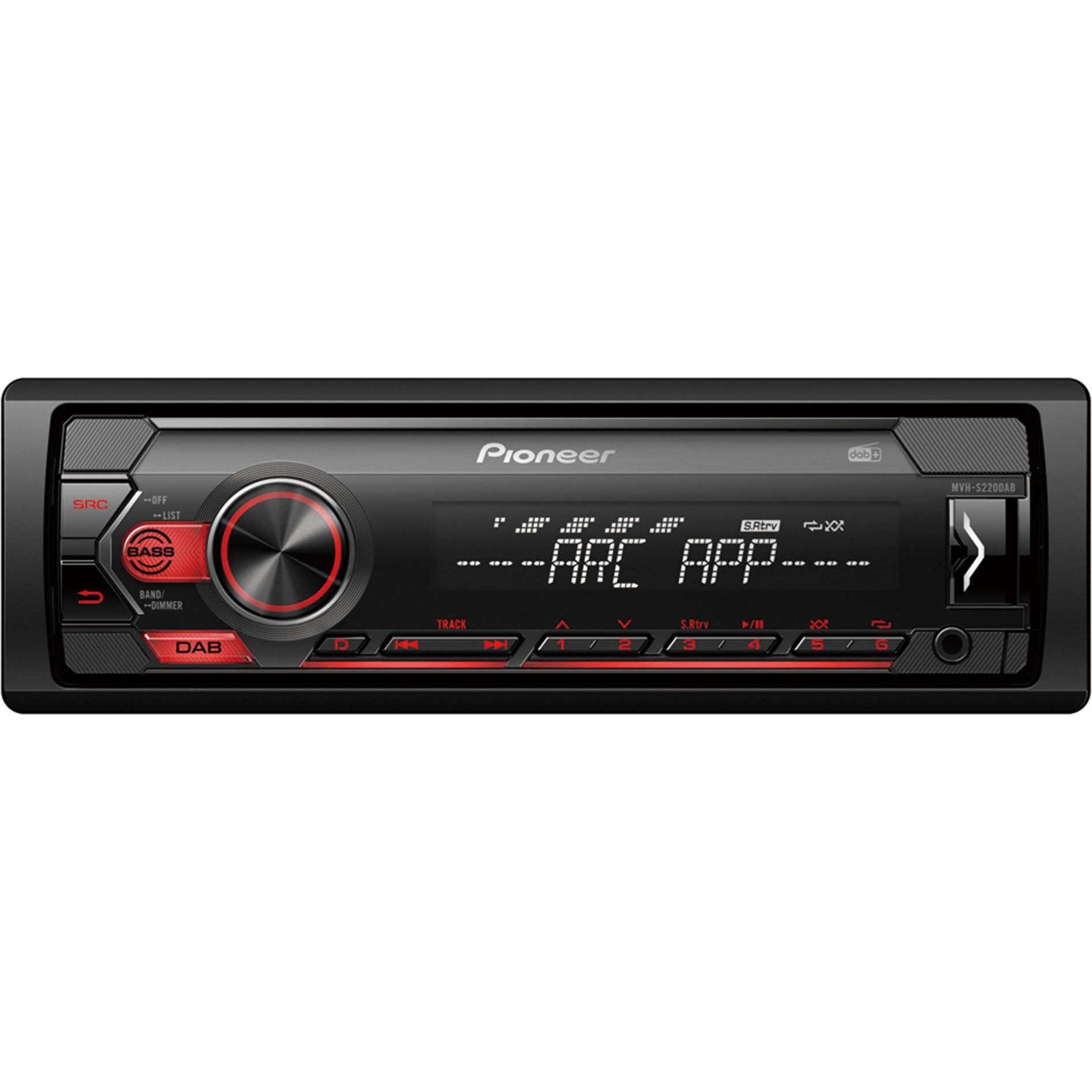 Pioneer, Autoradio, MVH-S220DAB (Android Auto, Apple Carplay)
