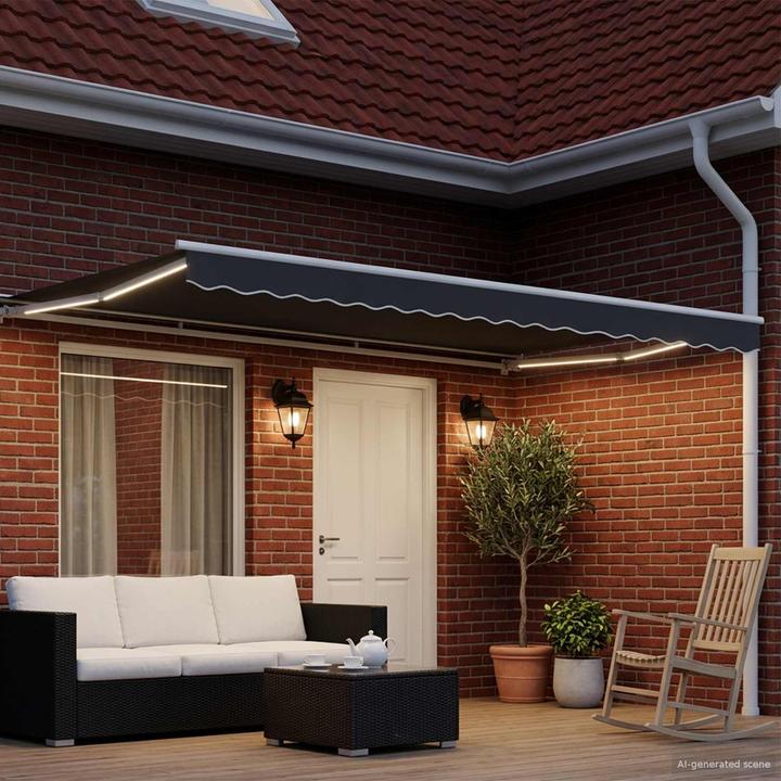 Produktbild vidaXL Manuelle Markise (3 m)