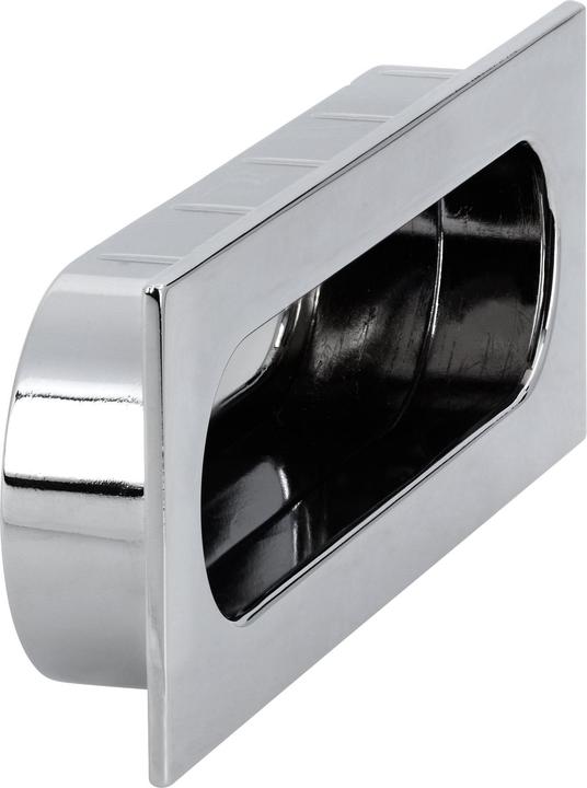 Produktbild Siro Muschelgriff Azan Breite 125 mm, Einlassmass 121 x 39 mm, ZN verchromt poliert