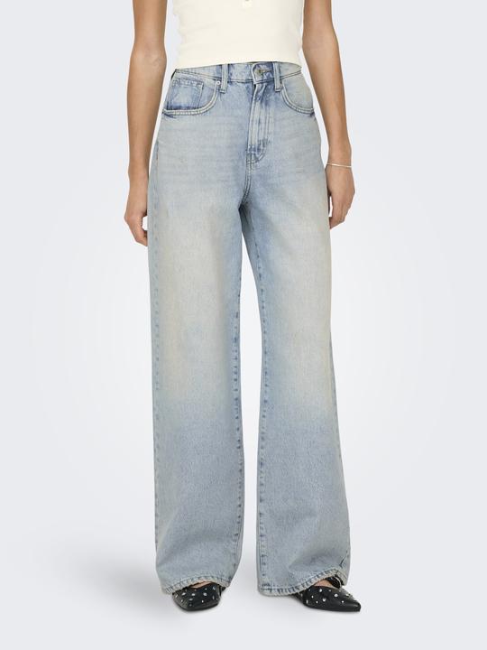 Produktbild Only ONLHOPE Hohe Taille Weiter Beinschnitt Jeans Jeans mit weitem Bein (W28/L30)