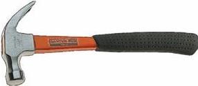 Actual product image Bahco Claw hammer with rubber grip and fibreglass handle 450 g (728.58 g)