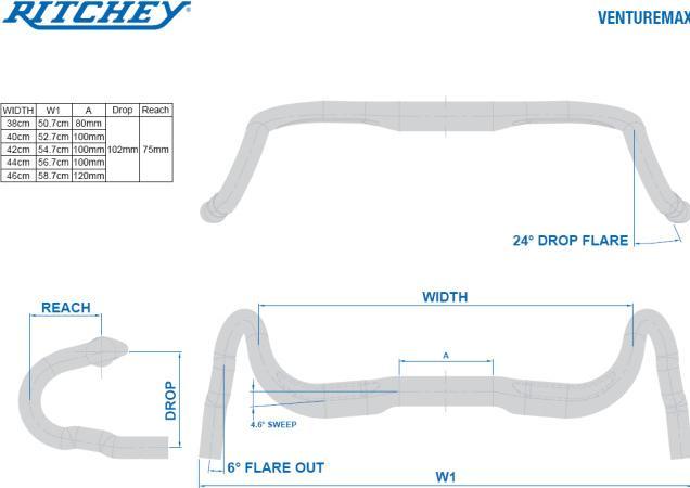 Produktbild Ritchey WCS Venture Max V2 Di2 Road (440 mm)