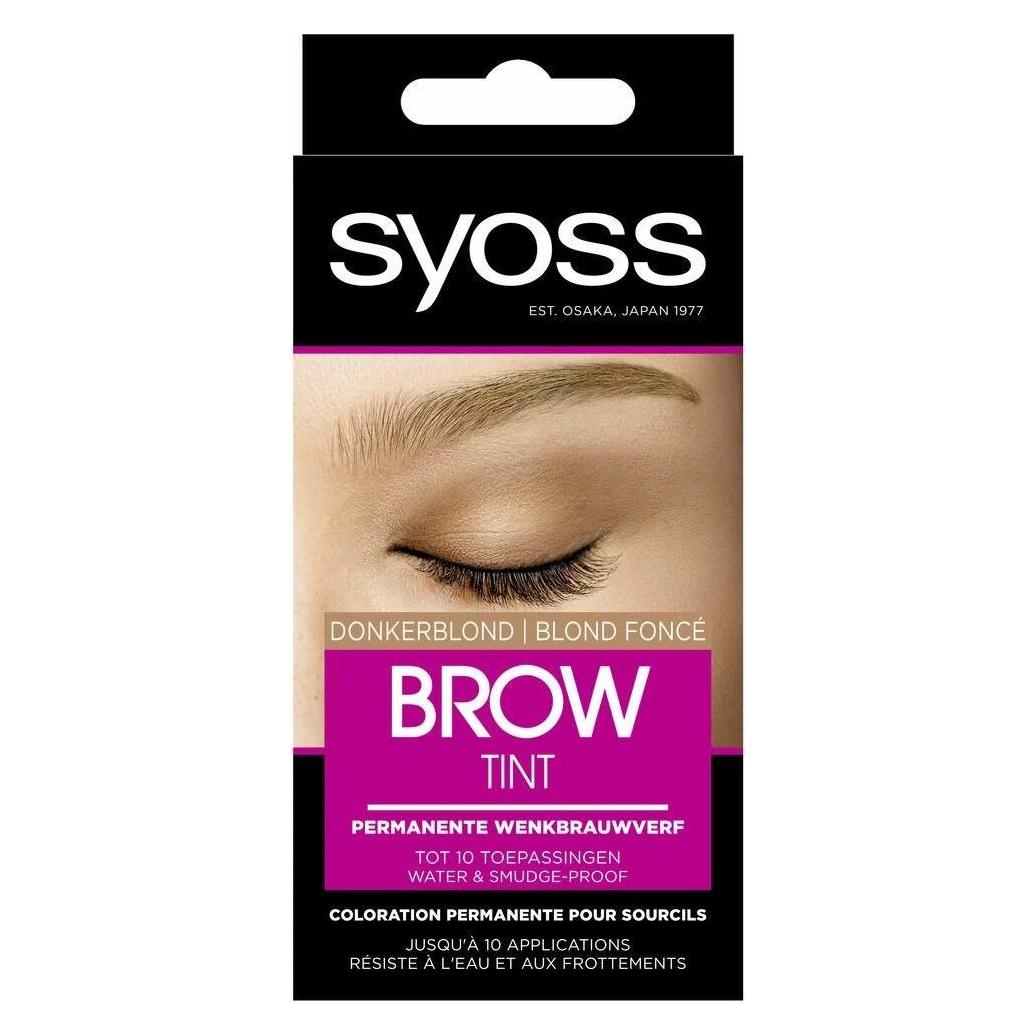 Syoss, Wenkbrauw Kleuren, Brow Tint Eyebrow Dye Dark Blonde (Donker Blond)