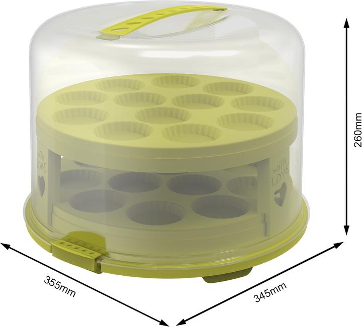Immagine prodotto Rotho Cake Butler Fresh XL verde chiaro/trasparente