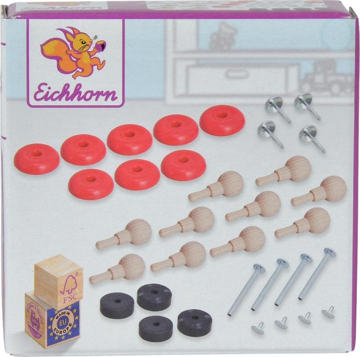 Actual product image Eichhorn Wooden track repair set