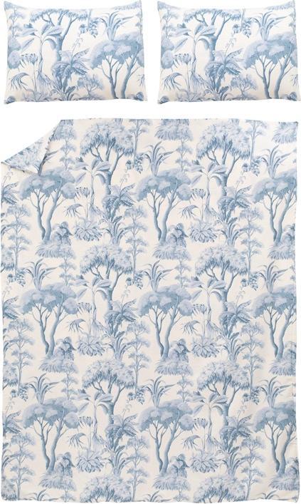 Domoletti BED COV SET SATEEN TROPICAL EDEN 200X220 (200 x 220 cm)