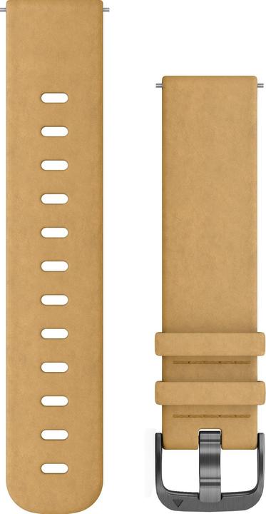Garmin Schnellwechsel-Armband (20 mm, Veloursleder, Vivoactive 3, Vivomove HR, Forerunner 645)
