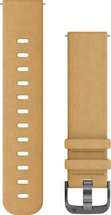 Garmin Schnellwechsel-Armband (20 mm, Veloursleder, Vivoactive 3, Vivomove HR, Forerunner 645)