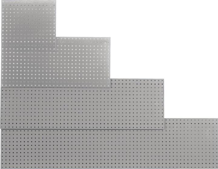 Gedore Perforated panel light grey 1482 x 456 mm