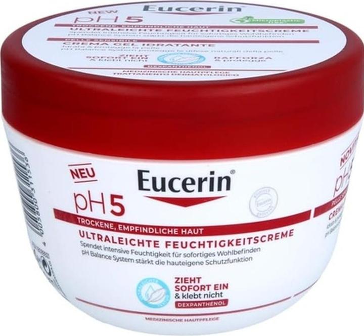 Actual product image Eucerin Light gel cream pH5 (Light Gel Cream) 350 ml (Body cream, 350 ml)