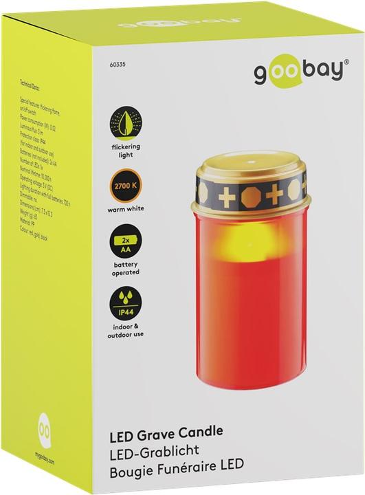 Actual product image Goobay LED grave light
