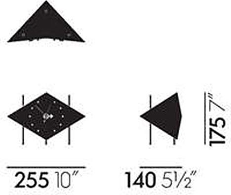 Produktbild Vitra Diamond Clock