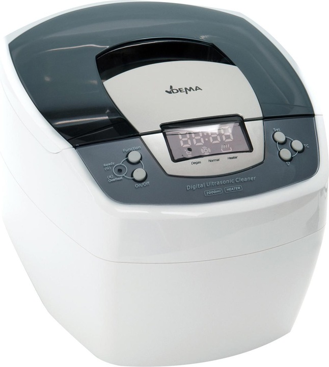 Actual product image Dema Ultrasonic cleaner with heater 2l (0.05 kHz, 800 ml)