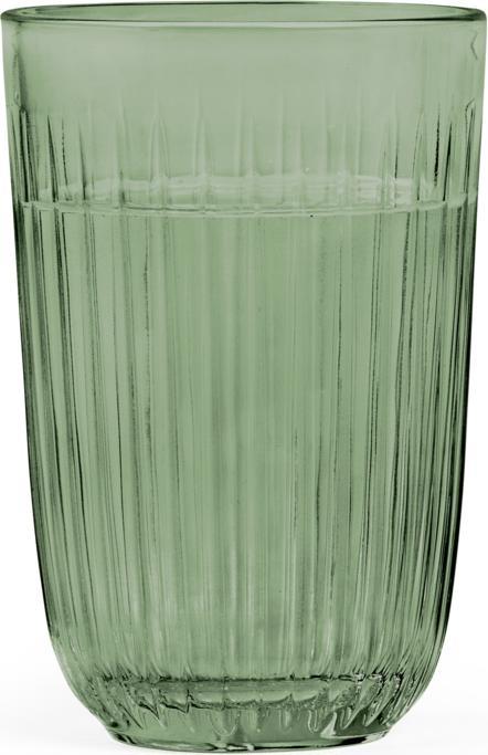 Productafbeelding Kähler Hammershøi Waterglas Groen 37 cl, 4 st. (693073) (0.37 l, 4x)