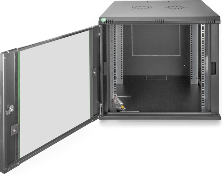 Immagine prodotto Digitus Alloggiamento a parete Serie Dynamic Basic - 600 x 600 mm (L x P) (9 HE, Rack da 19 pollici)