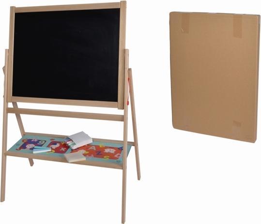 Image du produit Eichhorn Staand Schoolbord met Krijtjes (Tableau de l'école avec les enfants)