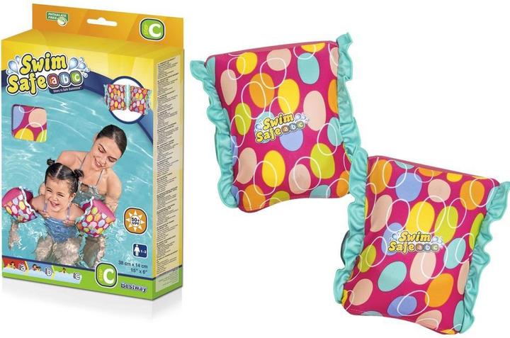 Produktbild Bestway Swim Safe ABC AquaStar Fabric Inflatable Armband Floaties S/M, Swim armbands, Boy/Girl, Fabr