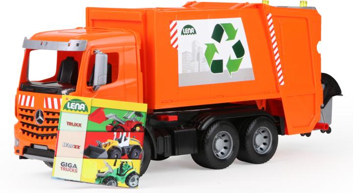 Actual product image Lena Vehicle Arocs 52cm garbage truck Wholesale box