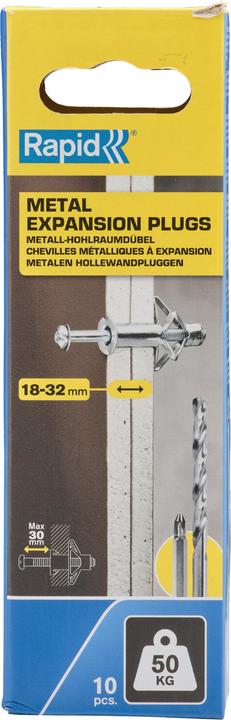 Produktbild NoName Metall-Hohlraumdübel (10 Stk.)