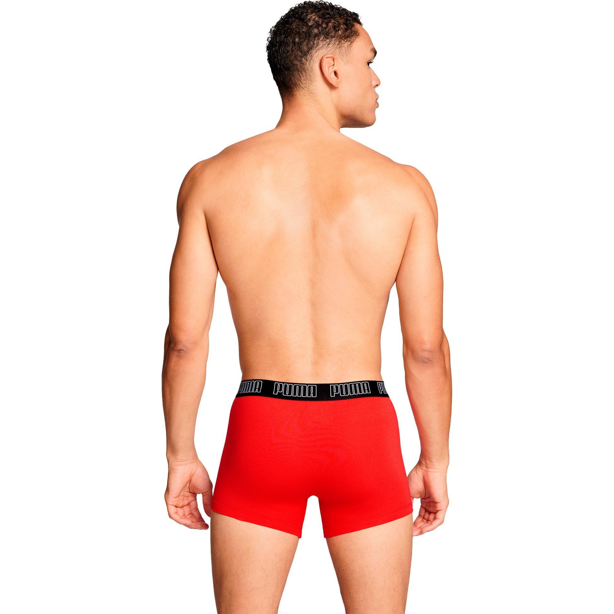 Thumbnail - Puma, Herren, Unterhosen, Herren-Boxershorts im 2er-Pack, (L, 2er Pack)