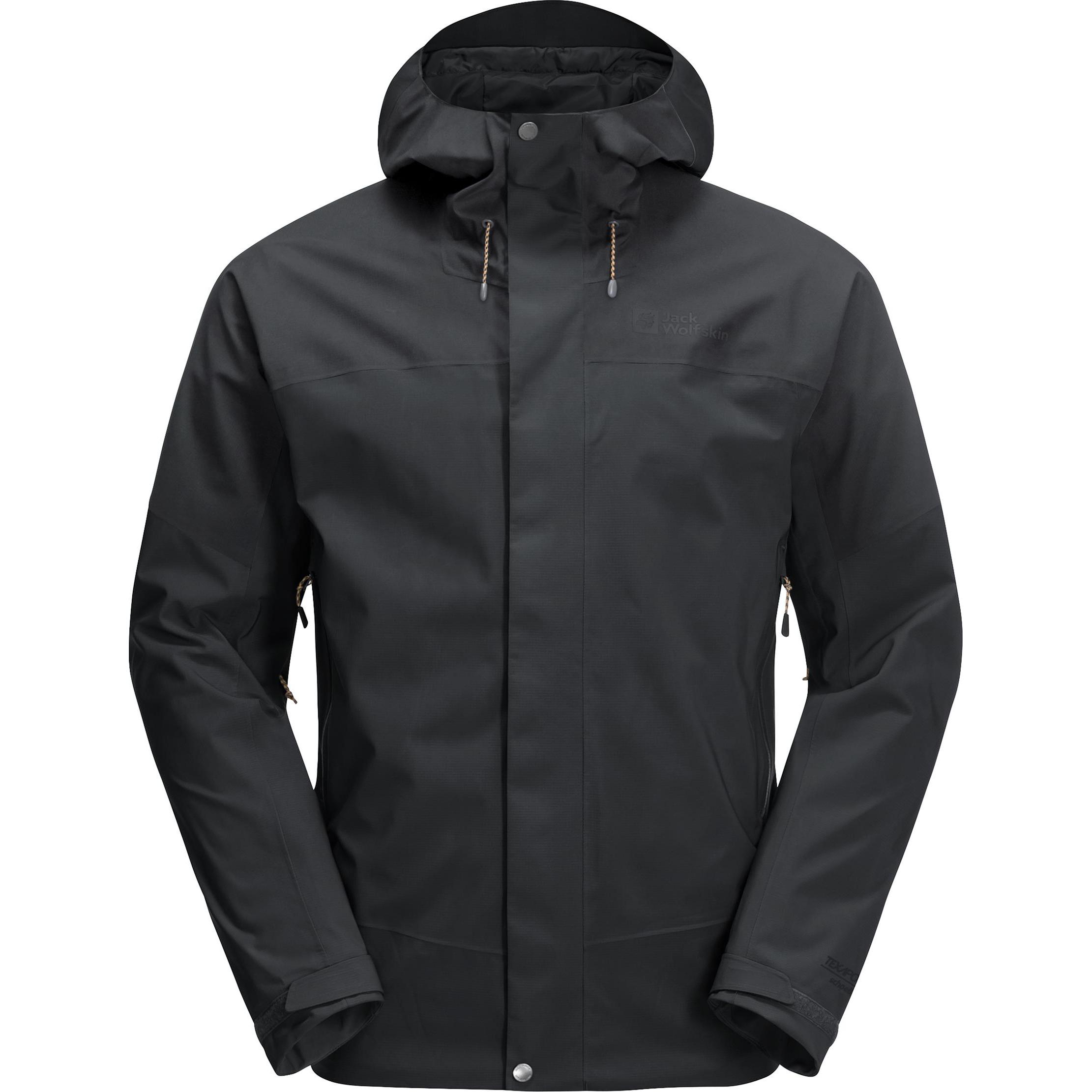 Jack Wolfskin, Herren, Jacke, Kammweg 2L Jkt M (XXL), Grau, XXL
