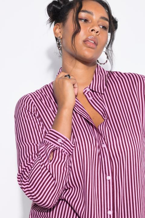 Immagine prodotto Studio Untold Camicia dal taglio squadrato con righe sottili (54)