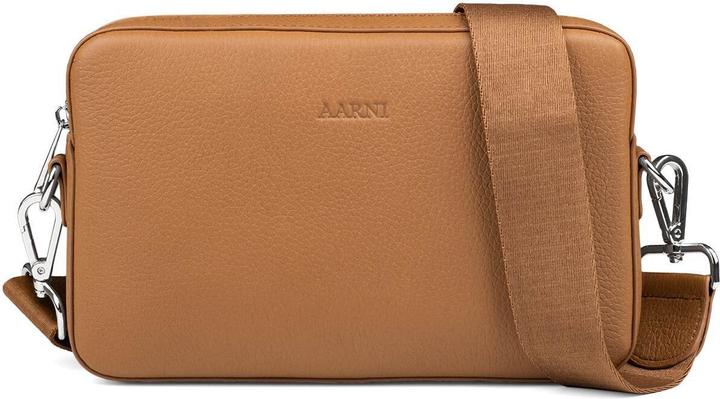Produktbild Aarni Large Crossbody Bag, cognac/silver
