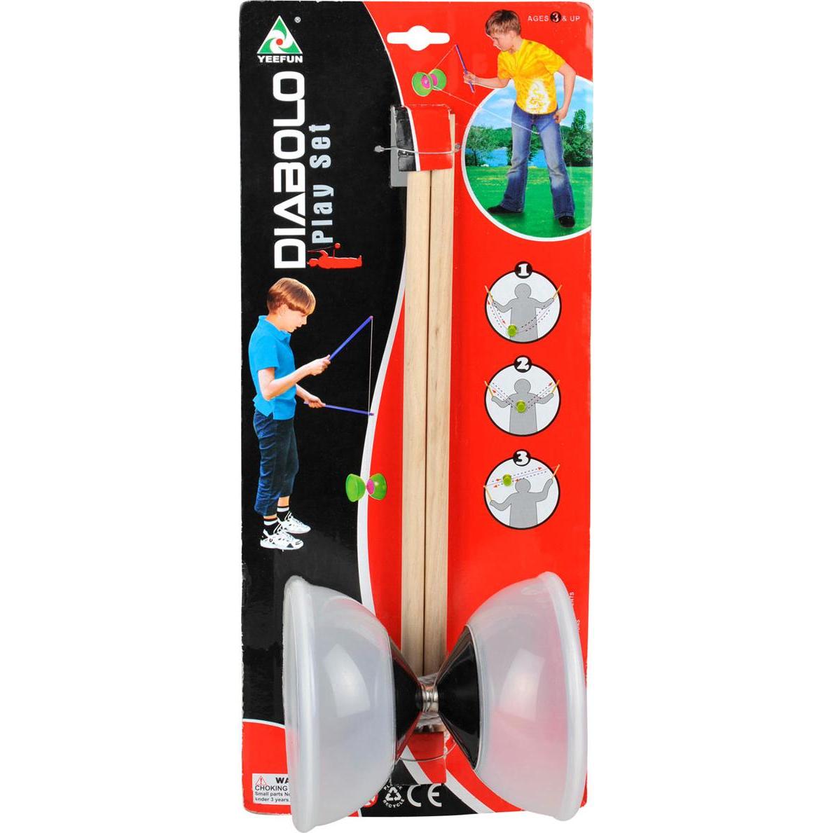 Diabolo gross transparent