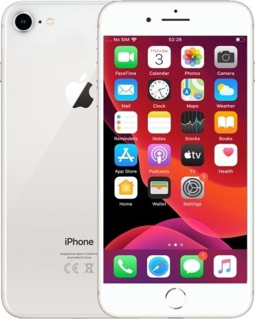 Actual product image Renewd iPhone 8 (64 GB, Silver, 4.70", 12 Mpx, Single SIM, A / Like new)