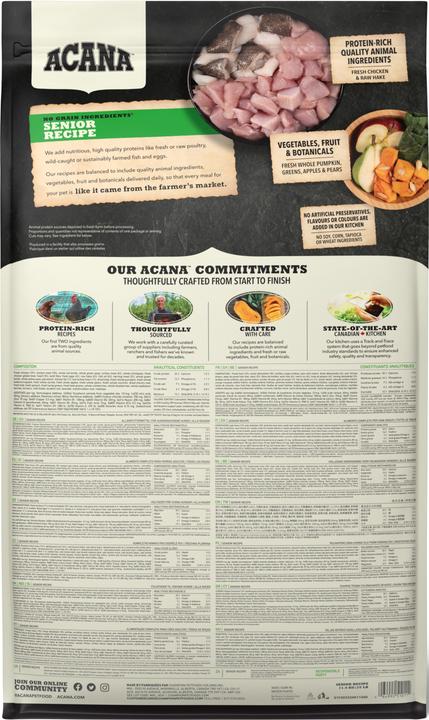 Produktbild Acana Senior (Senior, 1 Stk., 11400 g)