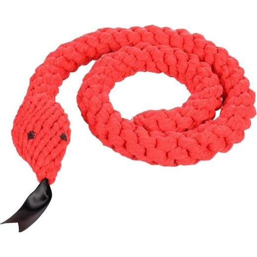 Jouet résistant Serpent en coton tressé pour chien