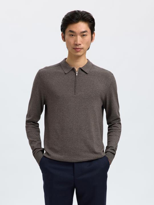 Produktbild Selected Slhberg Ls Half Zip Polo Noos (M)