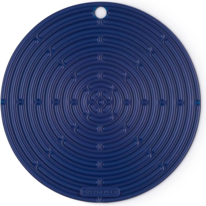Le Creuset Portapentole rotondo classico azzurro (Silicone)