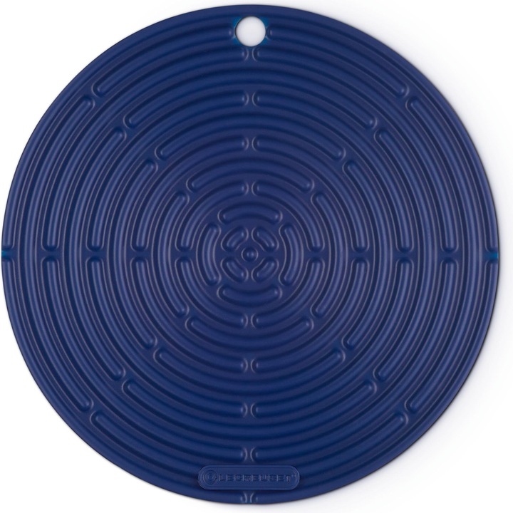 Actual product image Le Creuset Potholder Round Classic Azure (Silicone)