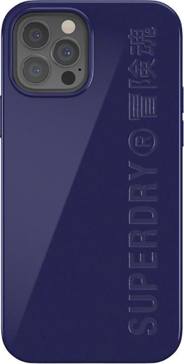 Produktbild Superdry Snap iPhone 12/12 Pro Compostab le dark blue (Apple iPhone 12 Pro, Apple iPhone 12)