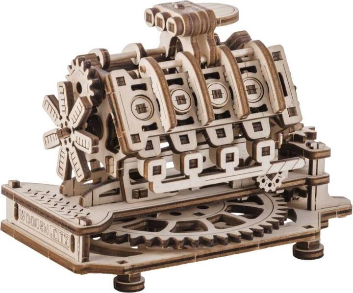 Actual product image WoodenCity V8 engine