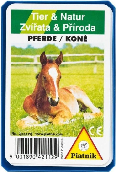 Produktbild Piatnik Pferde Quartett (Deutsch, 2 - 4 Spieler)