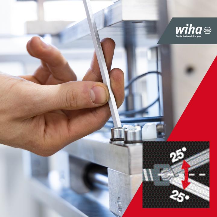 Actual product image Wiha ErgoStar SB 369RHZ13 pin wrench set